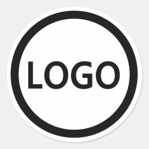 Logo Zakelijk Bedrijf Aangepast Logo Productlabels Ronde Sticker