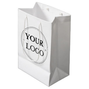Logo Zakelijk Bedrijfs Merk Medium Cadeauzakje