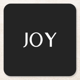 Logo Zakelijk minimalistisch Vierkante Kartonnen Onderzetter