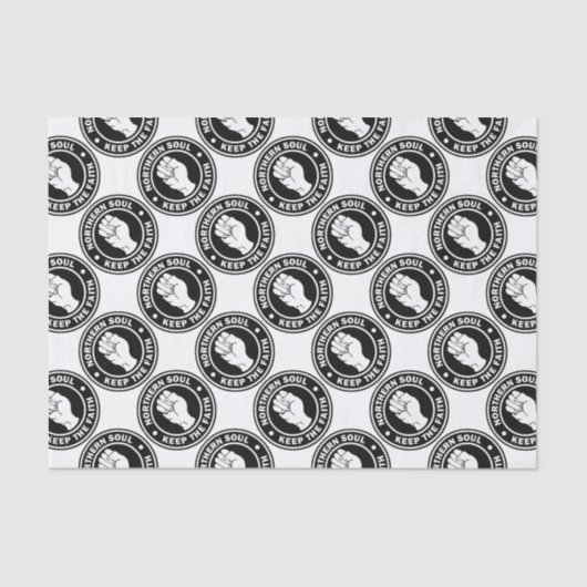 logo zwart tissuepapier (Voorkant)