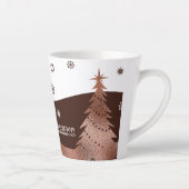 Logo'd Marshmallow kerstkoffie Mok (Rechts)