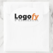 Logofy Ovale Stickers (Tas)