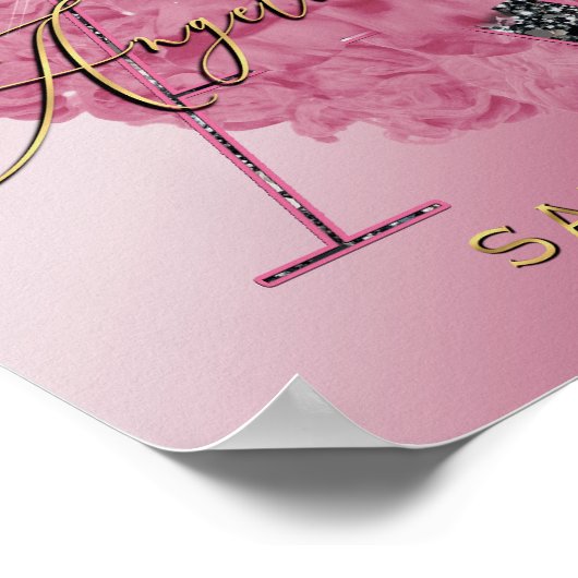 Logomarca personalizada com seu nome poster (Hoek)