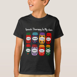 Logopedie Is Mijn Jam Kerst Logopedist T-shirt