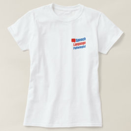 Logopedist Communicatie bubbel T-shirt