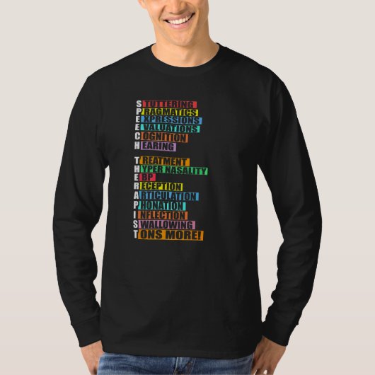 Logopedist T-shirt (Voorkant)