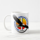 Logos de VP-1 et d'IBNFE sur le blanc simple tasse (Gauche)