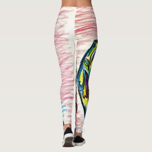 Logos vierges" Leggings (Dos)