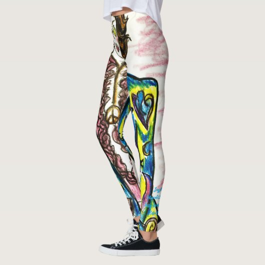 Logos vierges" Leggings (Gauche)