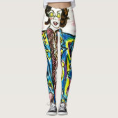 Logos vierges" Leggings (Devant)