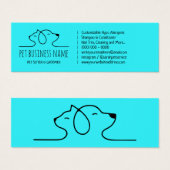 logotype de garde d'animaux de compagnie Blue Petc (Devant & derrière)