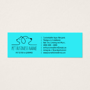 logotype de garde d'animaux de compagnie Blue Petc