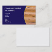 logwand visitekaartje (Voorkant / Achterkant)