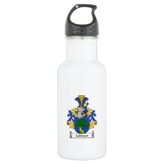 Lohman Family Crest Waterfles