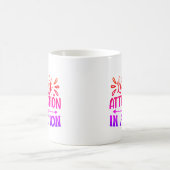 Loi d'attraction Pink Custom Coffee Mug (Centre)