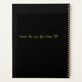 loi d'attraction planificateur de vie (Dos)