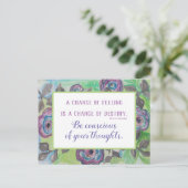 Loi sur les devis d'inspiration de la carte postal (Debout devant)