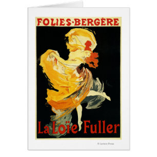 Loie Fuller au théâtre Folies-Bergere