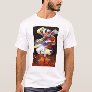 Loie Fuller bij het theater Folies-Bergere T-shirt