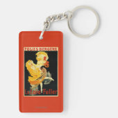 Loie Fuller in het theater Folies-Bergere Sleutelhanger (achterkant)