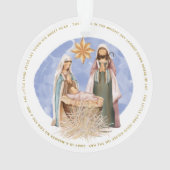 Loin Dans Les Paroles De Manger Nativité Or Texte  (dos)