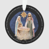 Loin Dans Un Manger Lyrics Nativité Or Texte Noir (devant)