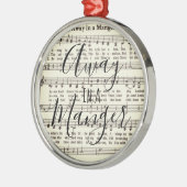 Loin dans un ornement métallique (Gauche)