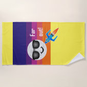 Loin du design - Serviette de plage (Devant)
