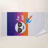 Loin du design - Serviette de plage (Devant)
