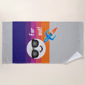 Loin du design - Serviette de plage (Devant)