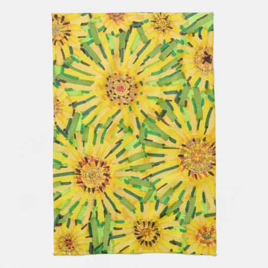 Loire Sunflower KItchen Towel Theedoek (Verticaal)