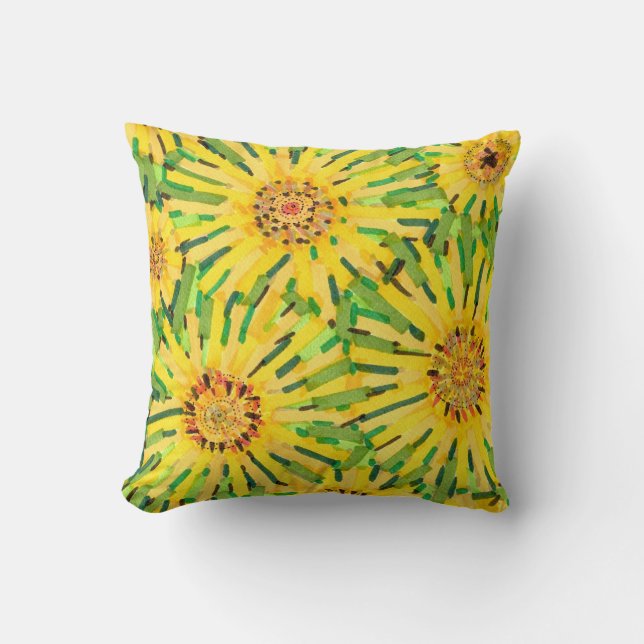 Loire Sunflower Pillow Kussen (Voorkant)