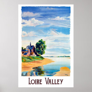 Loirevallei, Frankrijk Poster