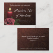 Lois aléatoires des cartes de portefeuille de (Devant / Derrière)