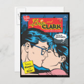 Lois en Clark Comic Briefkaart (Voorkant / Achterkant)