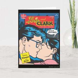 Lois en Clark Comic Kaart