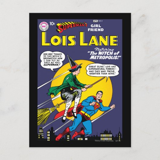 Lois Lane #1 Briefkaart (Voorkant)