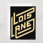 Lois Lane Logo Briefkaart (Voorkant / Achterkant)