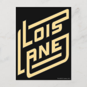 Lois Lane Logo Briefkaart