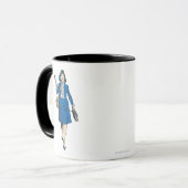 Lois Lane met microfoon Mok (Voorkant links)