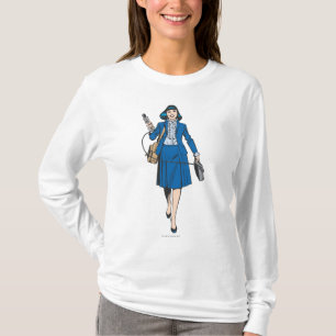 Lois Lane met microfoon T-shirt