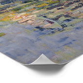 Loiseau - de Pontoise Bank Poster (Hoek)