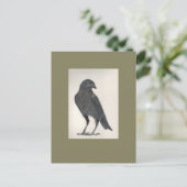 L'oiseau fier briefkaart (Staand voorkant)