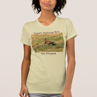 L'oiseau national de l'Israël - T-shirt de huppe