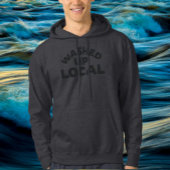 Lokaal aangespoeld | Bold Funny Typography Hoodie