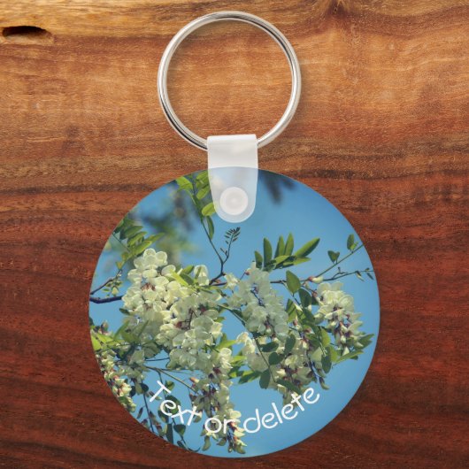Lokaal bloesem - Aangepast Sleutelhanger (Voorkant)