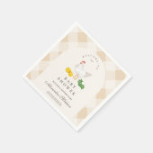 Lokaal geteeld Baby shower Servet (Hoek)