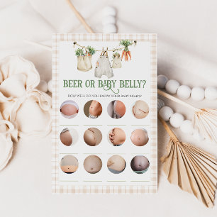 Lokaal geteeld Boerderij Mom Baby shower spel