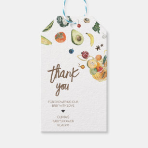 Lokaal geteelde Baby Farmers Market Favoriet Tags Cadeaulabel