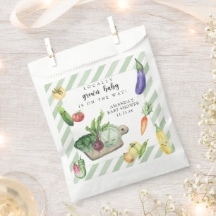 Lokaal geteelde Baby MarktBaby shower Bedankzakje